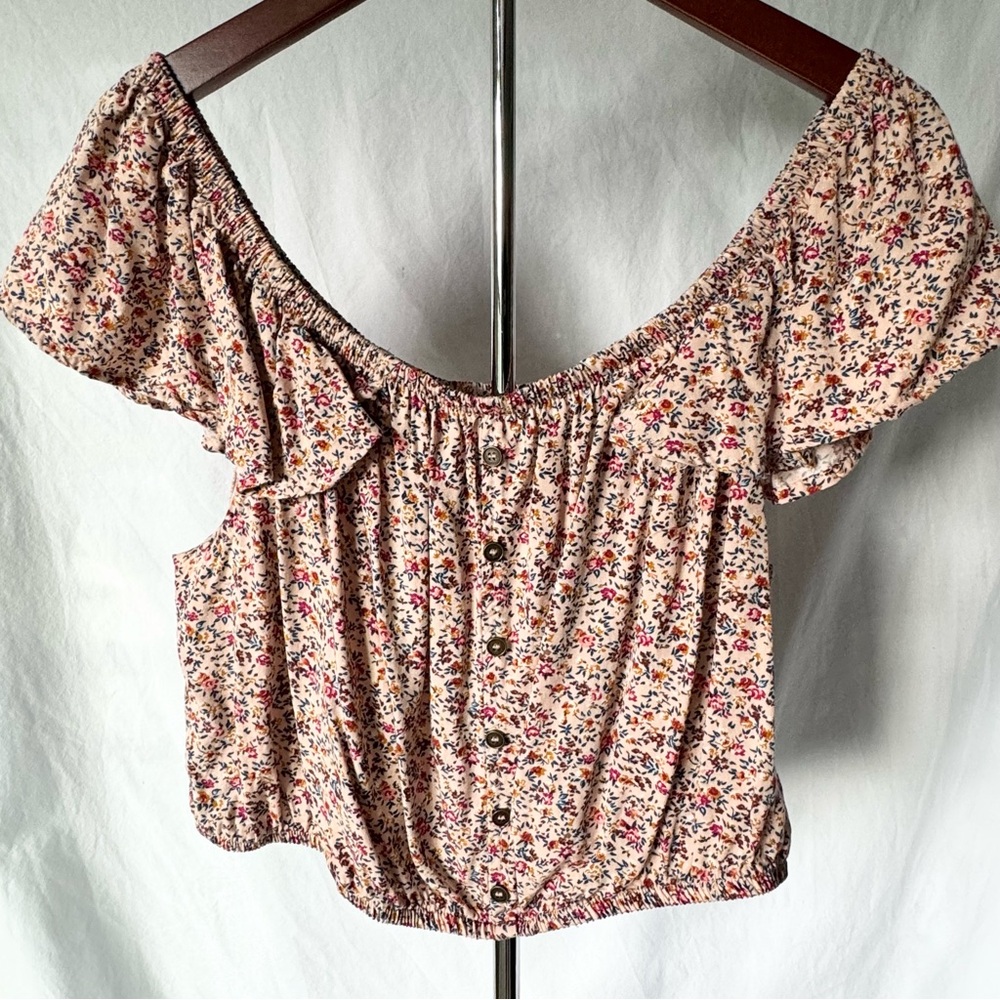 Floral Off-Shoulder Top